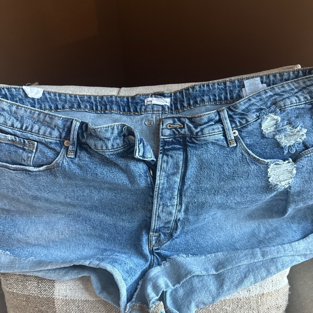Blue Denim Women's Shorts